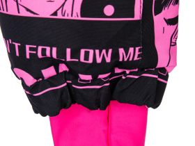 Куртка текстильная с полиуретановым покрытием для девочек