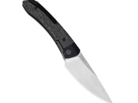 Складной нож Kizer Mini Momo, сталь M390, рукоять карбон/Timascus