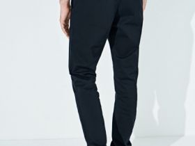 Базовые брюки Chino из твила, Черный