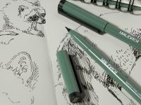 Набор капиллярных ручек линеров Малевичъ, 3 шт (01, 03, BR)