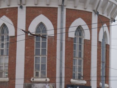 Водонапорная башня. Образец крупного промышленного строительства