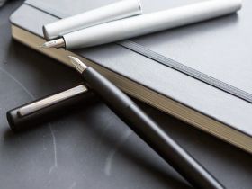 Ручка перьевая LAMY 077 aion, F Черный