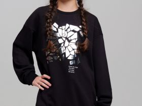 Толстовка трикотажная для девочек