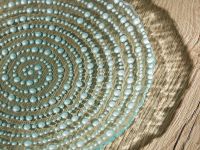 Тарелка Высокий прилив/Alta marea, бирюза