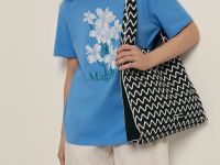 Футболка свободного силуэта с принтом