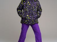 Куртка текстильная с полиуретановым покрытием для девочек