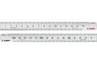 Линейка нержавеющая усиленная ЗУБР Про-15, длина 0,15 м