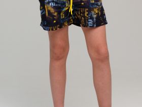 Шорты текстильные плавательные для мальчиков, средней длины