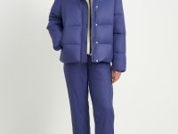 Утепленные брюки с эластичным низом