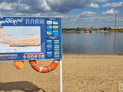 Городской пляж Якутска снова открыли для купания