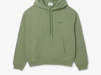 Хлопковый свитшот Lacoste унисекс свободного кроя