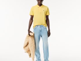 Мужское поло Lacoste L1212 классического кроя