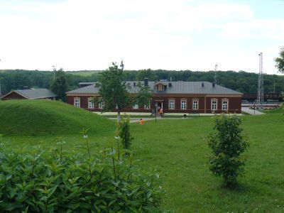 Станция, куда 9 ноября 1910 г. был привезен гроб с телом Толстого Льва Николаевича