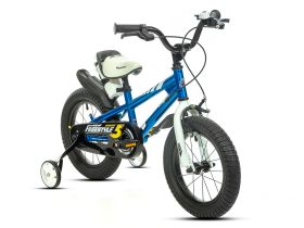 Детский велосипед Royal Baby Freestyle 14, год 2024, цвет Зеленый