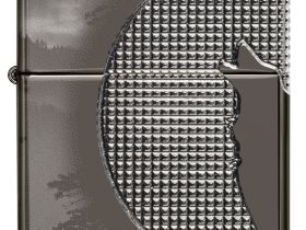 Зажигалка ZIPPO Armor™ High Polish Black Ice®, латунь/сталь,  38x13x57 мм