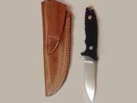 Нож с фиксированным клинком Fantoni, HB Fixed, FAN/HBFxSwBkLBk, сталь CPM-S35VN, рукоять стеклотекстолит G-10, чёрный