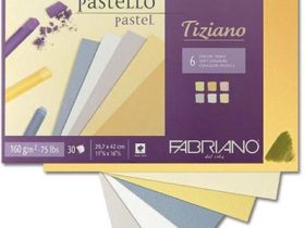 Блокнот-cклейка для пастели Fabriano "Tiziano Soft Colorous"