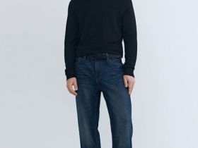 Прямые джинсы Straight, Синий