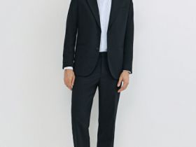 Однобортный пиджак, Черный