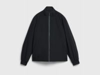 Утеплённая куртка с воротником-стойкой, Черный