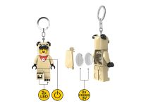 LGL-KE213H Брелок-фонарик Мальчик в костюме Мопса