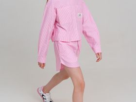 Рубашка текстильная для девочек