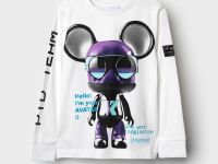 Фуфайка трикотажная для мальчиков (футболка с длинными рукавами)