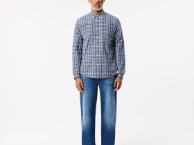 Мужские джинсы Lacoste прямого кроя