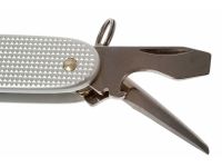 Нож перочинный Victorinox Farmer, сталь X55CrMo14, рукоять алюминиевый сплав Alox, серый