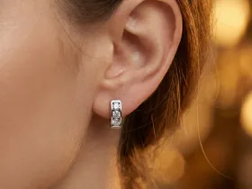 Серьги из белого золота э4712сг01120300