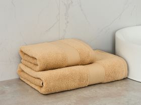 Полотенце махровое Lordy, карамель