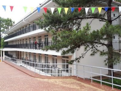 Школа санатория "Смена". Здание, где в годы Великой Отечественной войны находился госпиталь № 2136