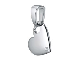 Подвеска из серебра с бриллиантом э0601пд04201239