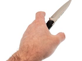 Нож Pocket Wolf Кело, сталь Elmax, рукоять G10, черный