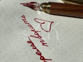 Ручка-перо стеклянная для каллиграфии Малевичъ