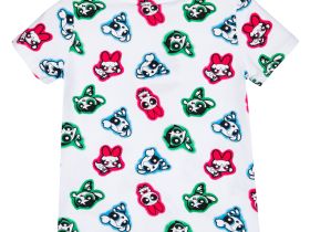 Фуфайка трикотажная для девочек (футболка)