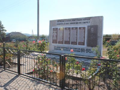 Памятник воинам-землякам, погибшим в годы Великой Отечественной войны