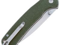 Складной нож CJRB Pyrite Large, сталь AR-RPM9, рукоять микарта зеленая