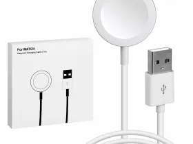 Беспроводное зарядное устройство Hoco (CW44) Wireless Charger (5V/1A) для Apple Watch (белый)