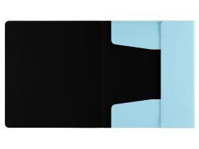 Папка на резинке Berlingo "Instinct" А5, пластик, 600 мкм, аквамарин