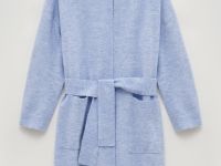 Кардиган из шерсти с поясом