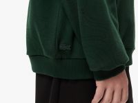 Мужской хлопковый свитшот Lacoste оверсайз