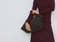 Юбка макси из сатина, Фиолетовый