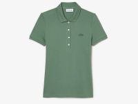 Женское поло Lacoste Slim Fit из эластичного хлопка
