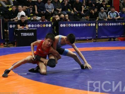 Сборная Якутска стала лучшей на первенстве республики по вольной борьбе