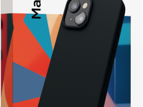 Клип-кейс VLP Aster Case с MagSafe для Apple iPhone 15 чёрный