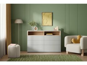 Комод Висмар 143x93 Пепельный