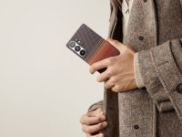 Чехол Pitaka Tactile Woven для Galaxy S25 Ultra кевлар коричневый