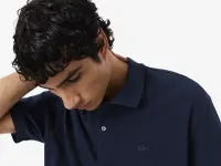 Мужская рубашка-поло Lacoste Loose Fit из плотного хлопка