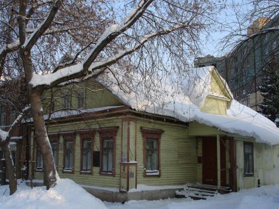 Дом, в котором в 1875 - 1876 гг. жил у своего  деда Горький  Алексей Максимович